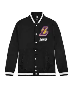 NEW ERA Prechodná bunda  karí / modrofialová / čierna / biela