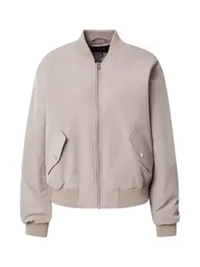 VERO MODA Prechodná bunda 'VMNORMA'  sivá