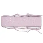 Mantinel 15x120cm - fialová bodka