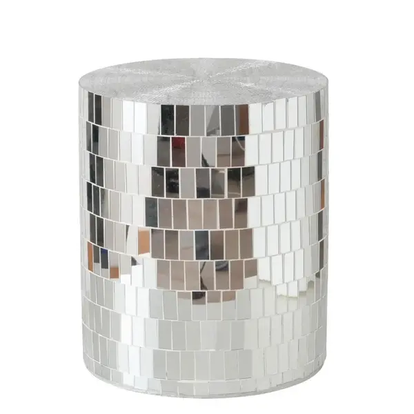 ODKLÁDACÍ STOLEK, barvy stříbra