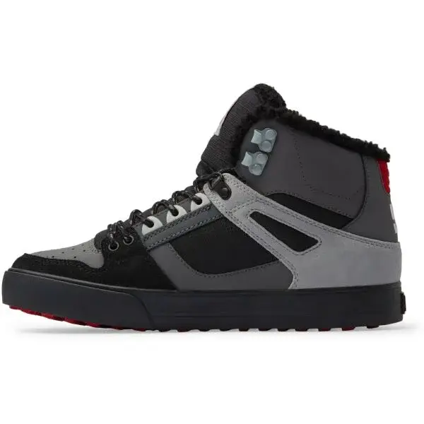 DC PURE HIGH-TOP WC WNT Pánské vycházkové tenisky, šedá, velikost 42.5
