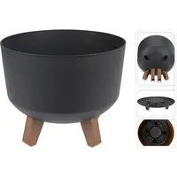 KVĚTINÁČ NA KVĚTINY textil, 14/24/24 cm