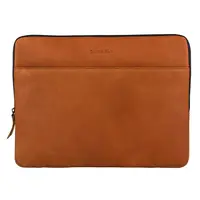 Kožený obal na notebook 15,6" Burkely Emons - koňak