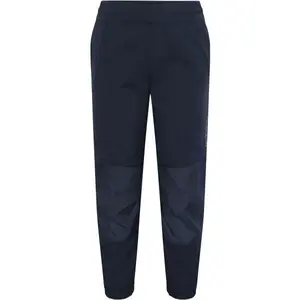 DIDRIKSONS FLOX Detské softshellové nohavice, tmavo modrá, veľkosť