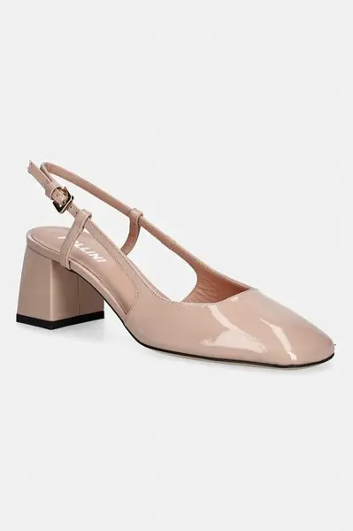 Pollini Kožené lodičky Pollini