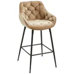 Livetastic BAROVÁ ŽIDLE, černá, šedohnědá