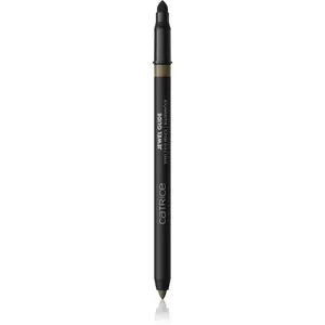 Catrice Jewel Glide Effect Eye Pencil vodeodolná ceruzka na oči pre trblietavý lesk odtieň 040 Golden Jade 1.5 g