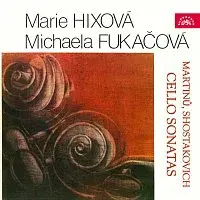 Marie Hixová, Michaela Fukačová – Martinů, Šostakovič: Sonáty pro violoncello a klavír