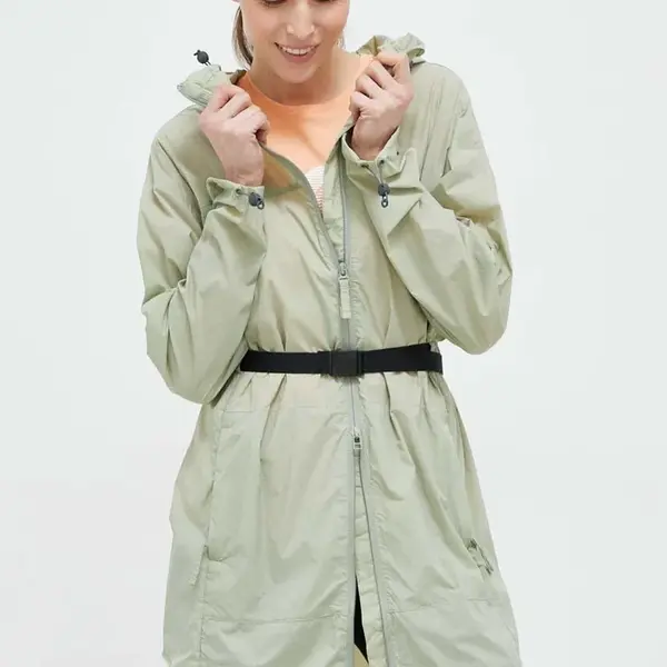 Bunda Columbia dámská, zelená barva, přechodná