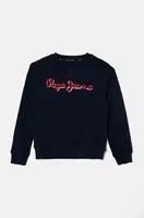 Dětská bavlněná mikina Pepe Jeans NEW LAMONTY CREW