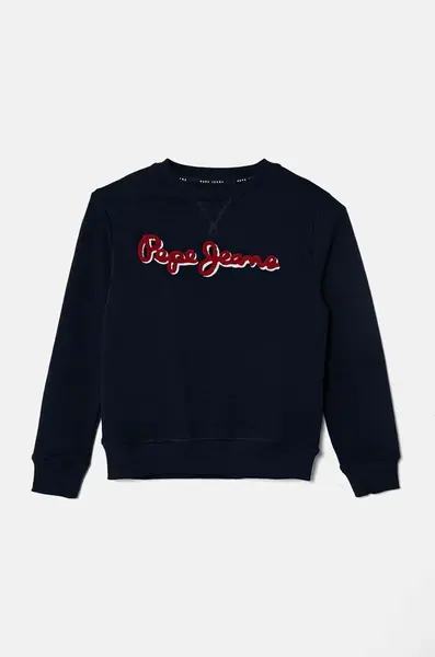 Dětská bavlněná mikina Pepe Jeans NEW LAMONTY CREW