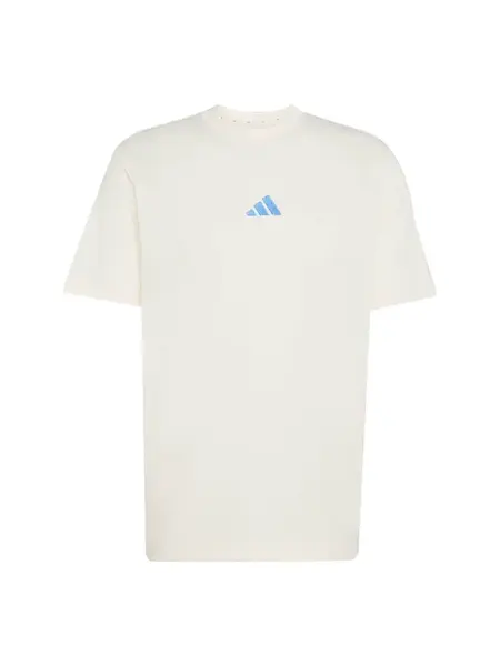 ADIDAS SPORTSWEAR Funkčné tričko 'Essentials'  modrá / biela
