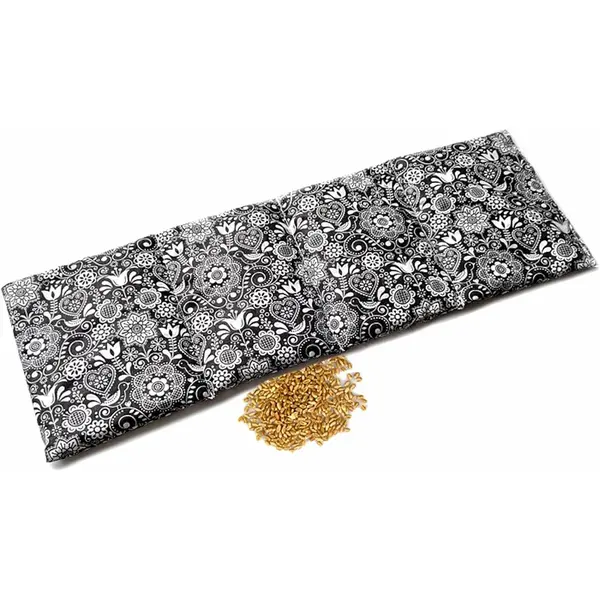 ELIKS Bederní nahřívací polštářek s pšenicí černobílý 1 kus