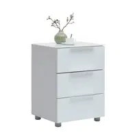 Voleo NOČNÍ STOLEK, vysoce lesklá bílá, 45/60/40,5 cm