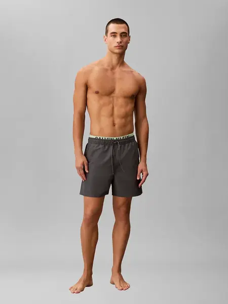 Calvin Klein Plavecké šortky 'Intense Power'  grafitová