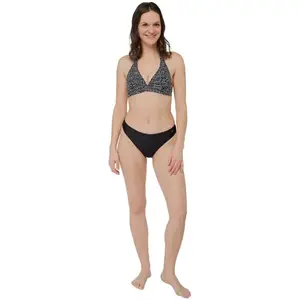 AQUOS TOFIFA Dámské dvoudílné plavky, černá, velikost