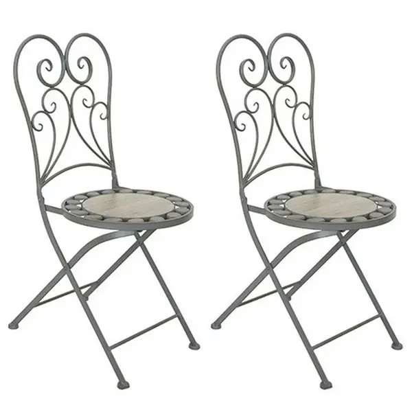 Acamp SADA ZAHR. ŽIDLÍ 2 ks kov, keramika