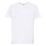 White Children's T-shirt Slim Fit Russell