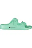 NORWAY 1963 WOMEN'S GREEN SLIPPER FOOTWEAR