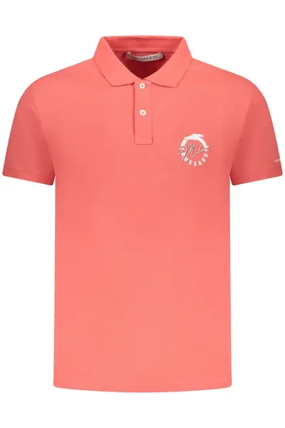 Pánské růžové polo triko Trussardi