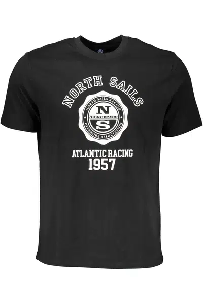 NORTH SAILS MEN'S SHORT SLEEVE T-SHIRT BLACK
