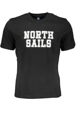 NORTH SAILS MEN'S SHORT SLEEVE T-SHIRT BLACK