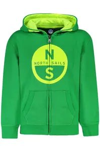 Dětská mikina na zip NORTH SAILS zelená