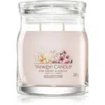 Yankee Candle Pink Cherry & Vanilla vonná svíčka Signature 368 g