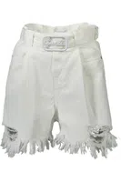 GAELLE PARIS WHITE WOMAN SHORT TROUSERS