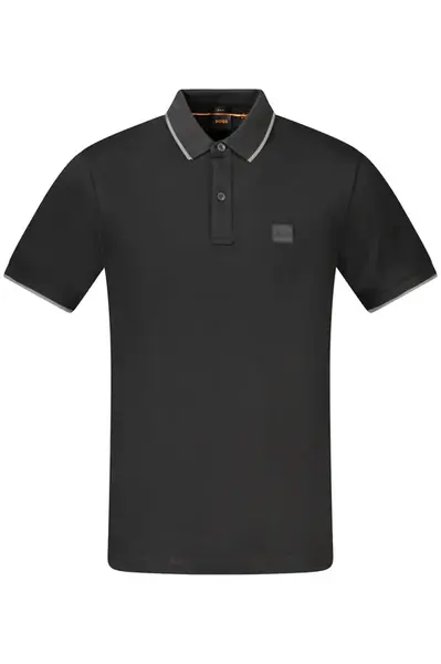 HUGO BOSS pánské polo triko černé