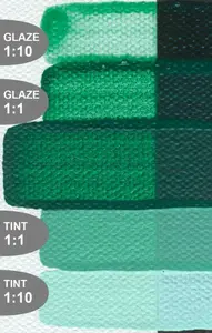 Akryl Golden Fluid 30ml – 2443 Viridian Green Hue