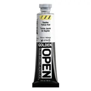 Akrylová barva Golden Open Slow Drying 59 ml - Naples Yellow Hue 7459