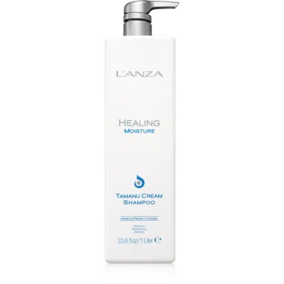 L'anza Healing Moisture Tamanu Cream hydratační šampon pro každodenní použití 1000 ml