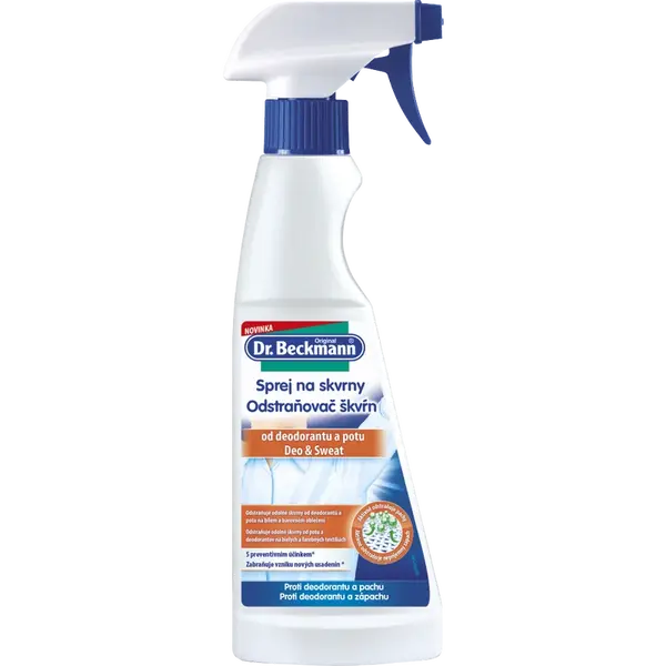 DR. BECKMANN sprej na skvrny od deodorantu a potu 250 ml