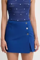 Kraťasy Morgan SHICK dámské, černá barva, high waist, SHICK