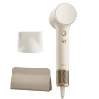 Profesionální mini fén na vlasy Laifen Swift Mini Seashell White - 1100 W, krémový + dárek zdarma
