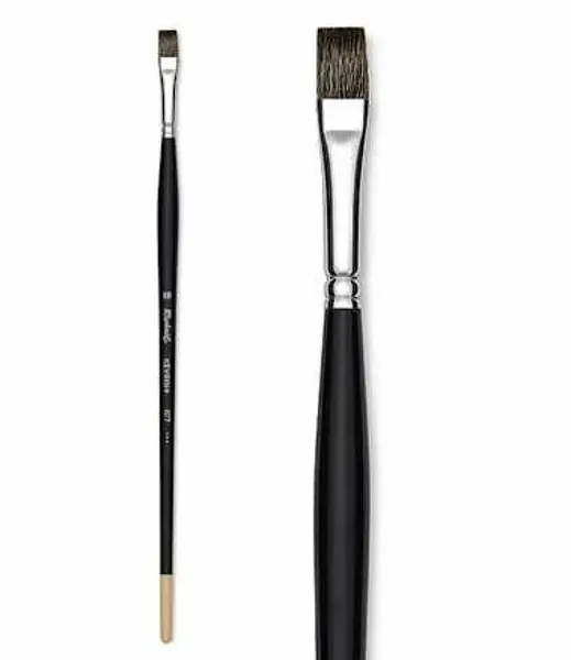 Plochý štětec Raphael Kevrin+ 877 – velikost 8