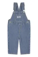 Dětské džínové lacláče Levi's RAILROAD STRIPE OVERALL