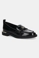 Mokasíny Dkny Raeya dámské, černá barva, na plochém podpatku, K3596299