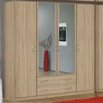 Šatní skříň Case, 181 cm, dub sonoma
