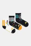 Dětské ponožky adidas Performance 3-pack černá barva, JM4472