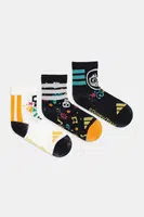 Dětské ponožky adidas Performance 3-pack černá barva, JM4472