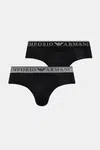 Spodní prádlo Emporio Armani Underwear 2-pack černá barva, EM000251 AF10776