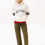 Kalhoty Tommy Hilfiger zelená barva, KB0KB09693
