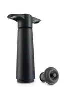 Vakuová pumpa a zátka Vacu Vin Wine Saver 7,0 x 3,6 x 12,8 cm černá barva