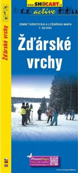 Žďárské vrchy - lyžařská mapa 1:60 000 (Defekt)