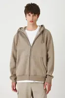 Mikina Medicine pánská, béžová barva, s kapucí