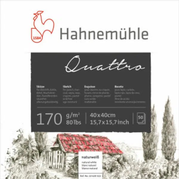 Skicák HHM Quattro 170g 40x40cm