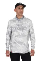 Fox rage triko uv hooded light camo top - xl