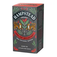 Hampstead Tea BIO Černý čaj English Breakfast 20x2,25 g